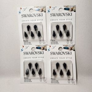 20 Swarovski Gems BEADS - Great for craft making, jewelry making, home decor